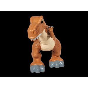 FISHER PRICE MATTEL 19" IMAGINEXT ROARING MOVING T-REX DINOSAUR WORKS